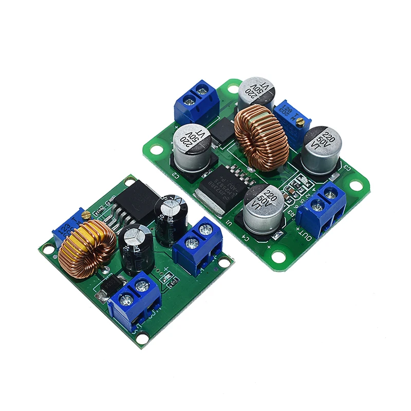 Placa reguladora de voltaje para Arduino, convertidor de 5V, ajustable, 5A, LM2587, DC-DC, 3V-30V a 4V-40V, módulo de fuente de alimentación Step Up