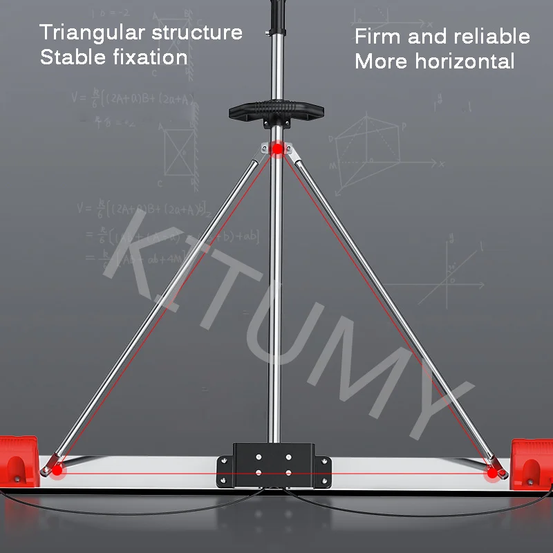 Electric Level Floor Vibration Ruler Mortar Vibrator Screed Concrete Leveling Machine Concrete Vibration Ruler Screed Machine