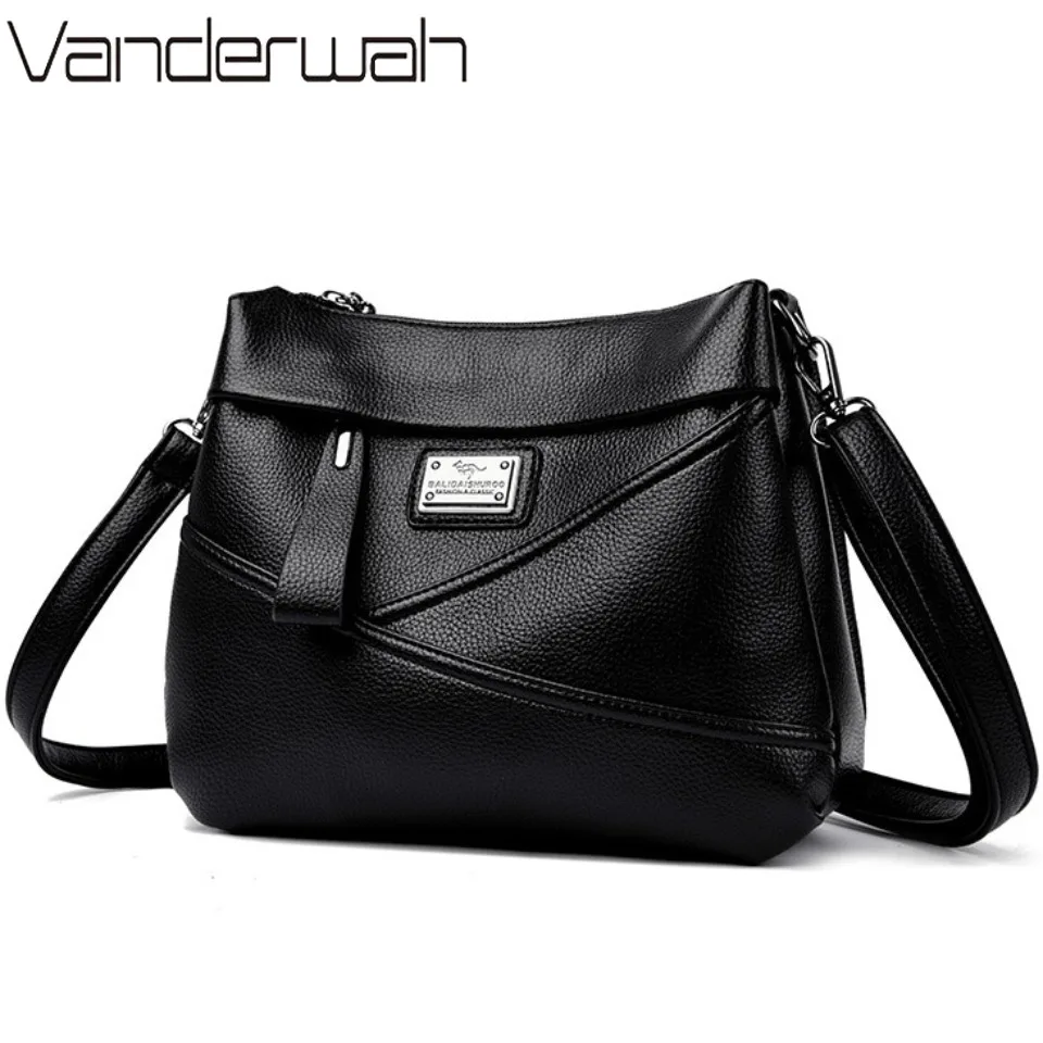 

Genuine Brand Luxury Handbags Women Bags Designer Crossbody Bags for Women 2025 High Quality Leather Shoulder Bag Three Layers