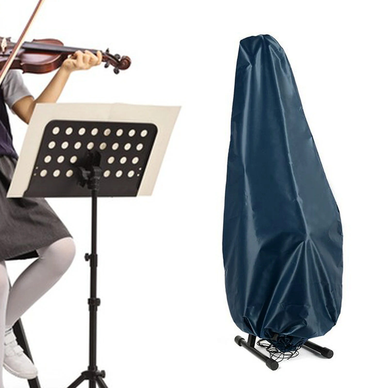 Violin Cover Violin Protective Cover Violin Accessory Washable String Instrument Cover Portable Violin Case Violin Silk Cover