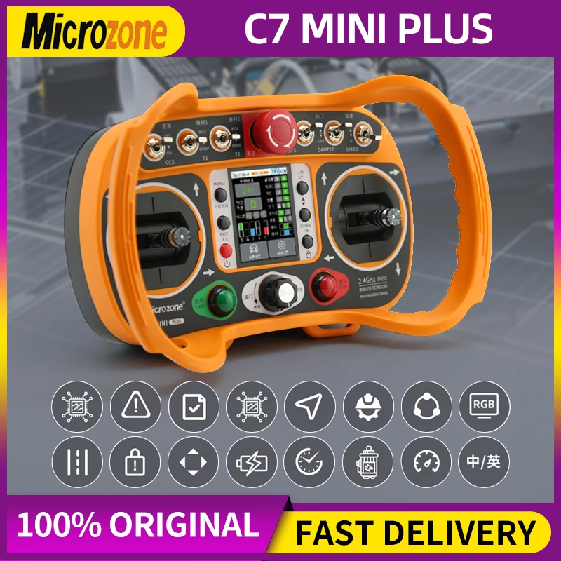 MicroZone C7 MINI: La Soluzione Definitiva per Controlli Industriali a Distanza su RC, Droni e Robot?