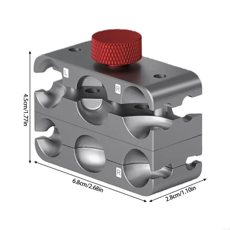 أداة مشبك صيانة سماعة الرأس خفيفة الوزن، 360 درجة قابلة للتعديل، دوارة، لا شيء تشوه الفك لإصلاح الرقاقة وM4YD #6