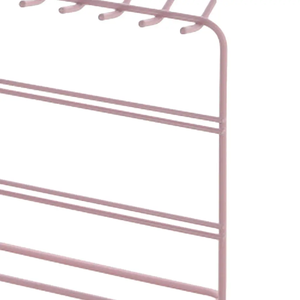 

Iron Jewelry Display Stand for Earrings Studs Organizing Holder Rack Elegant Vanity Dresser Counter Display Gift for Valentine