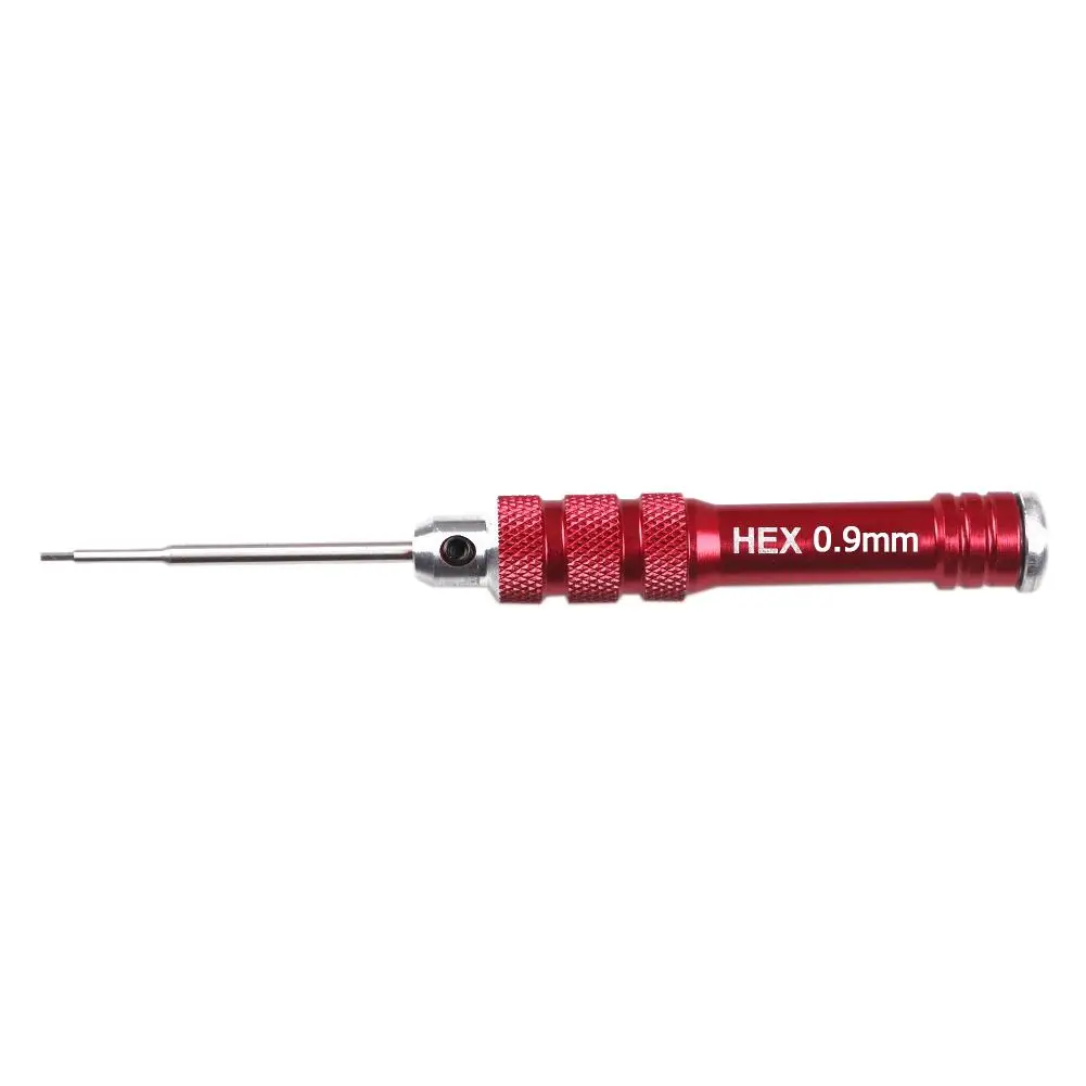 HSS Tools Hex screw driver set Red Handle 0.9 1.27 1.3 1.5mm screwdriver For Rc helicopter Rc toys FPV Racing Drone Cars Boat