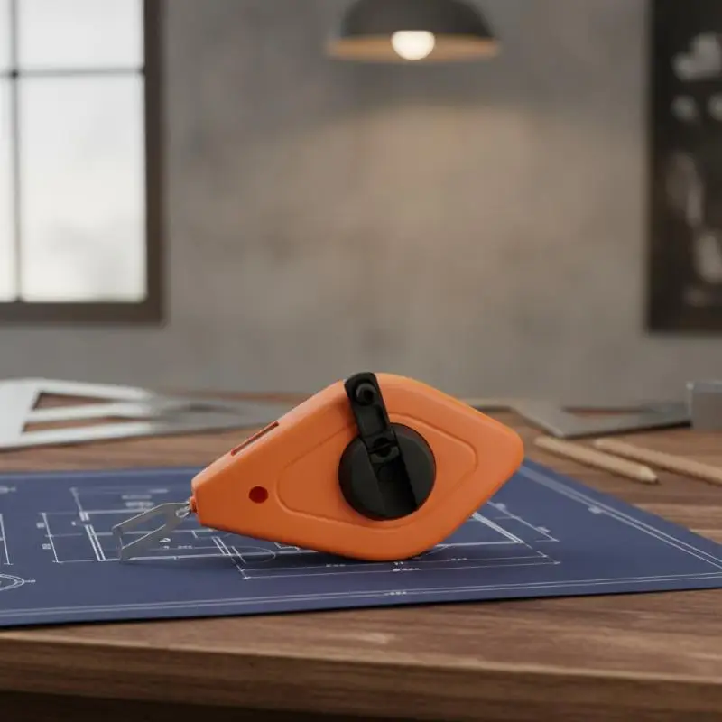 【AB1】Chalk Line Reel Set Durable Anti-drop Shell Fast Automatic Rewind Clear Mark for Construction Workers{H}