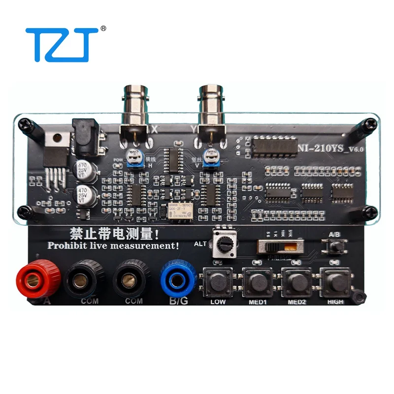 

TZT VI Curve Tester Two-Channel Input (Acrylic Version Dual-Channel Display) Shows Four Test Frequencies