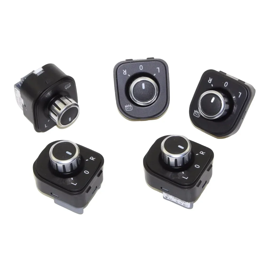 

5PCS OEM Side Mirror Control Adjust Knob Switch for VW Jetta Golf 5 6 Tiguan Caddy Passat B6 cc 5ND 959 565B 5K1 959 565