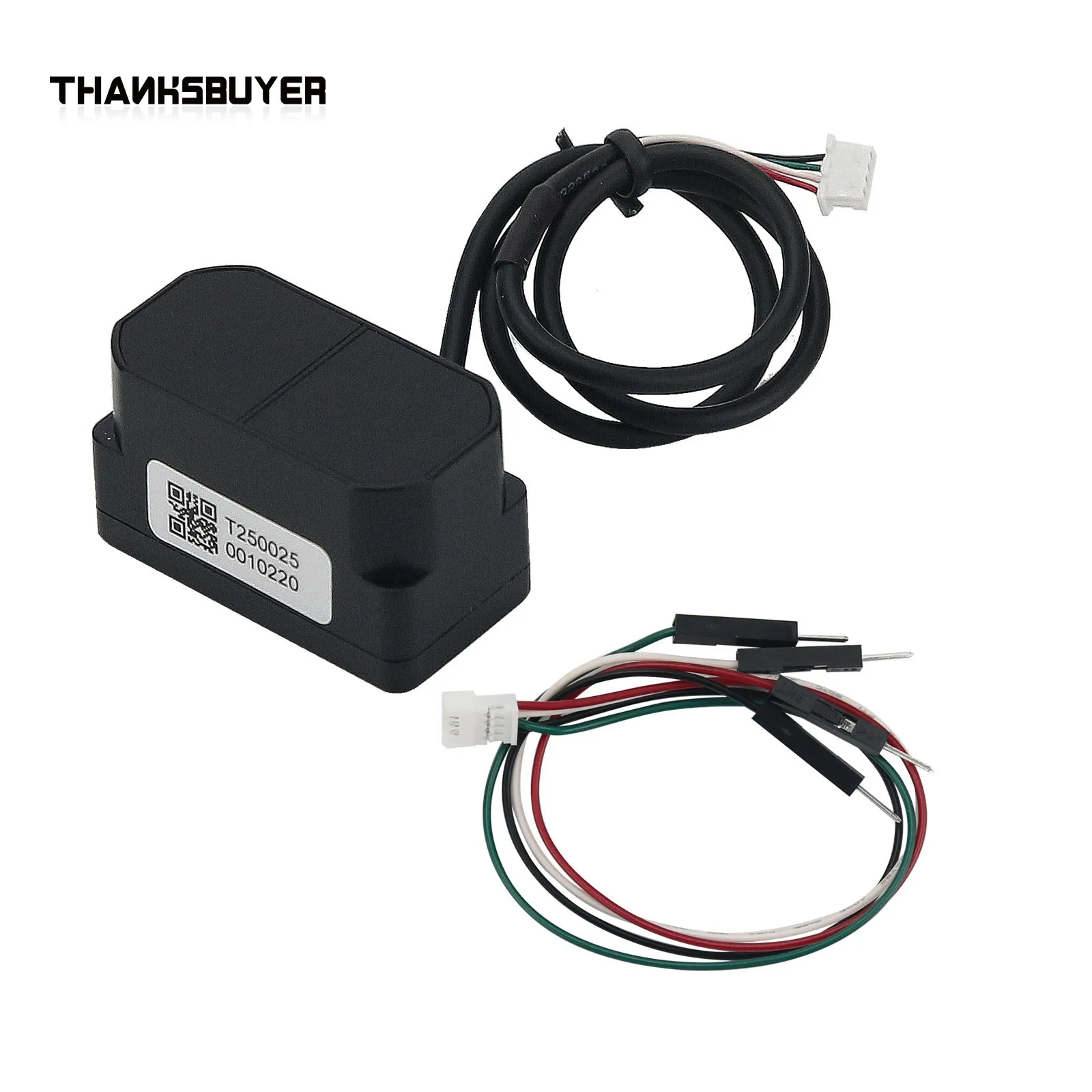 TFmini Plus Single Point LiDAR Sensor IP65, 0.1-12m ToF Laser Ranging Module for Robot AGV Arduino