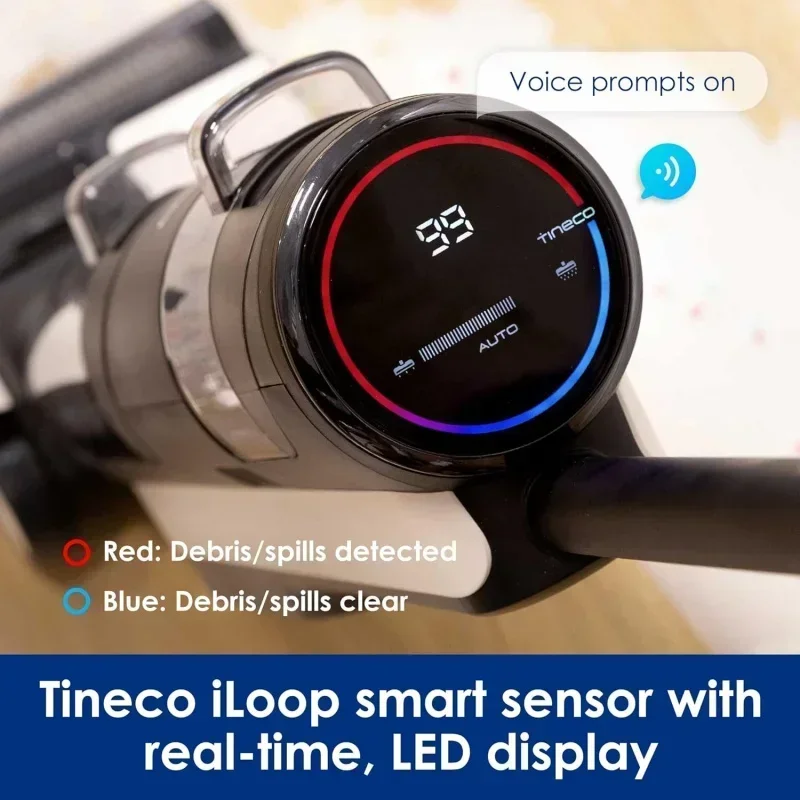 QWTTinecoe Floor ONE S3 Breeze Cordless Cleaner,Lightweight Wet Dry Vacuum Cleaner for Surface Cleaning with Smart Control Syste