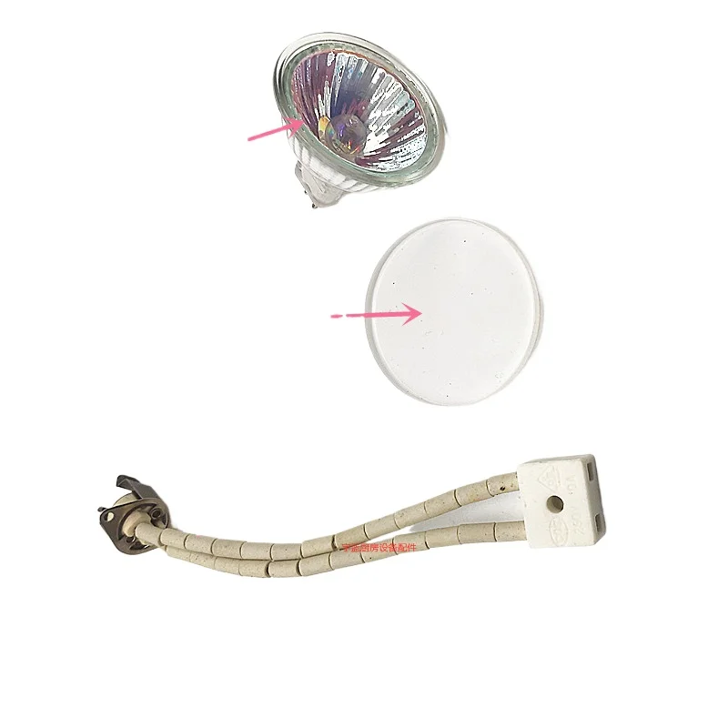 

Oven Automatic Lighting Assembly Lamp Holder Lighting Bulb Explosion-proof Glass M2 M4 Series