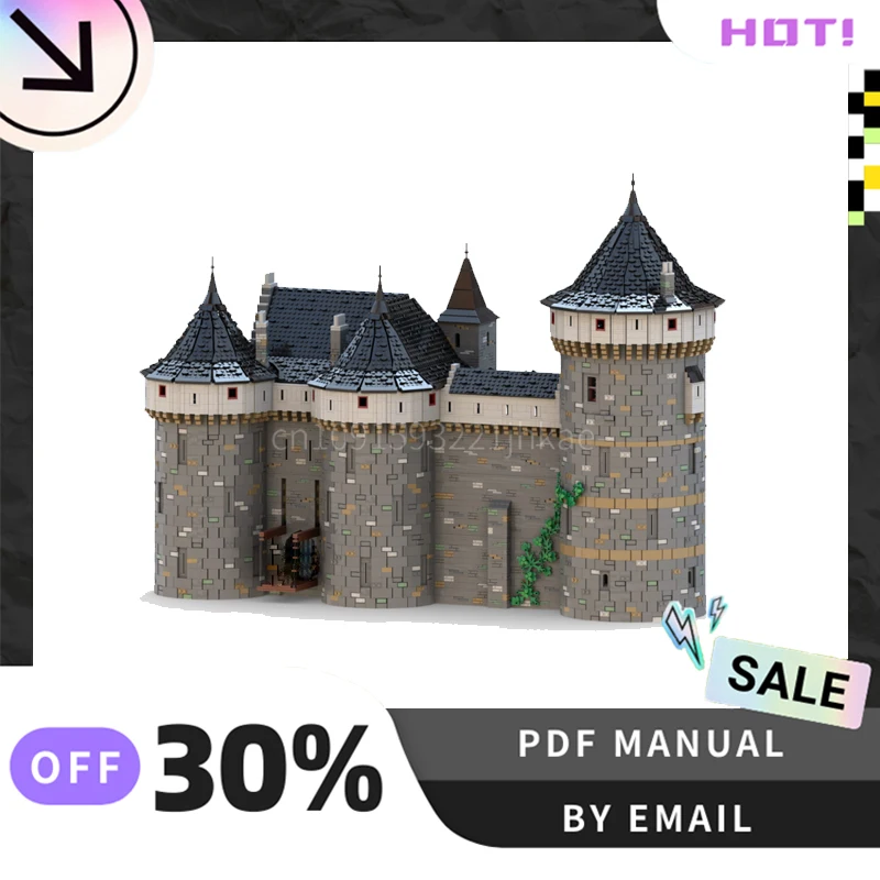 [10078PCS] Customized MOC Outpost Creative Building Blocks Set STEM Educational Toys DIY Construction Model Kit Birthday Gifts