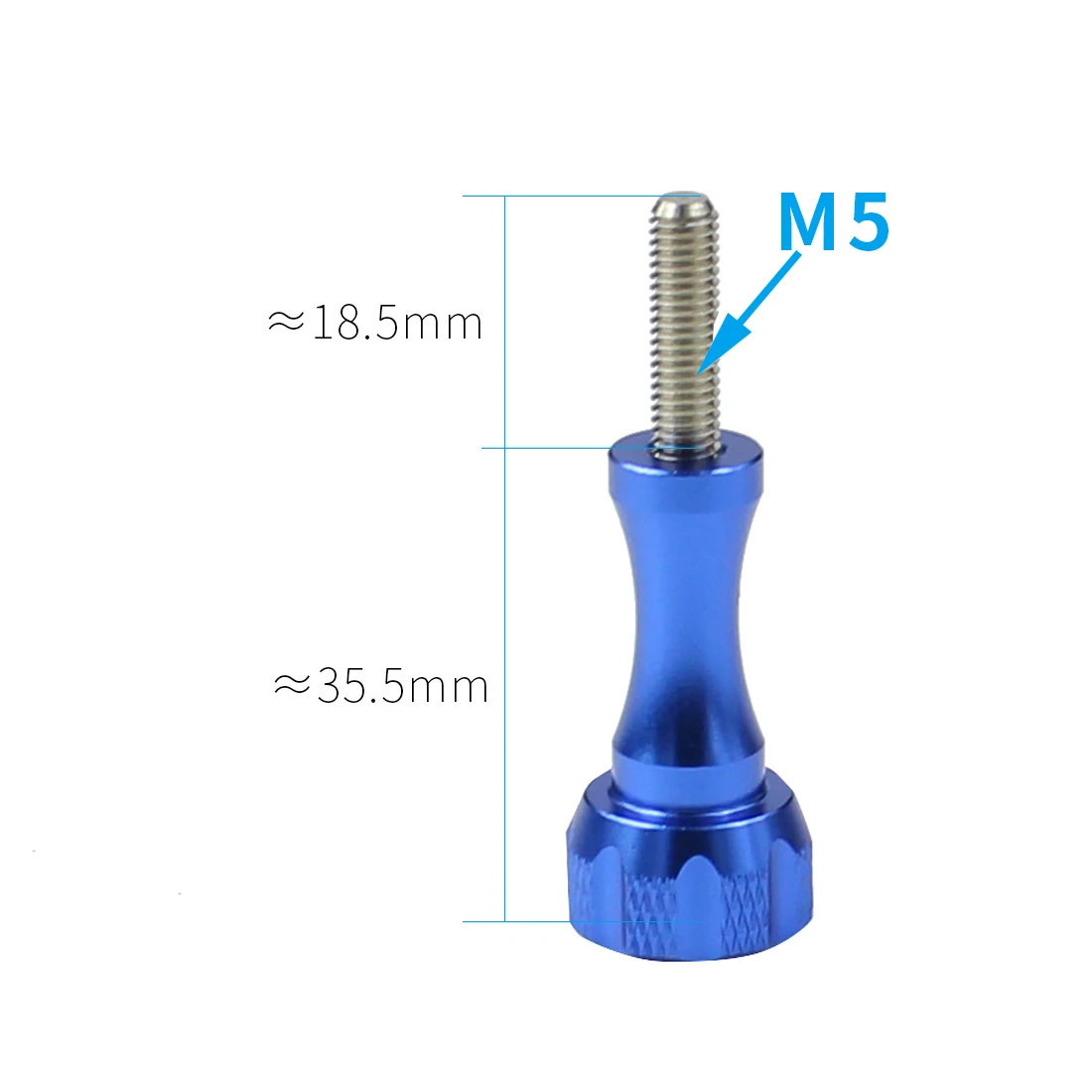 CNC Aluminium Kleiner Stativadapter mit Gewindeschraube für GoPro HD Hero 13 8 7 6 5 4 Session 2 3 SJcam Yi EKEN Action-Kameras – Detail 38