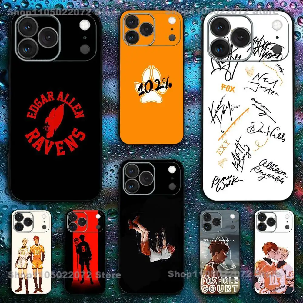 

T-The foxhole court For iPhone 17,16,15,14,13,12,11,Pro,X,XS,Max,XR,Plus,Mini Soft Silicone Phone Case Black Shockproof TPU