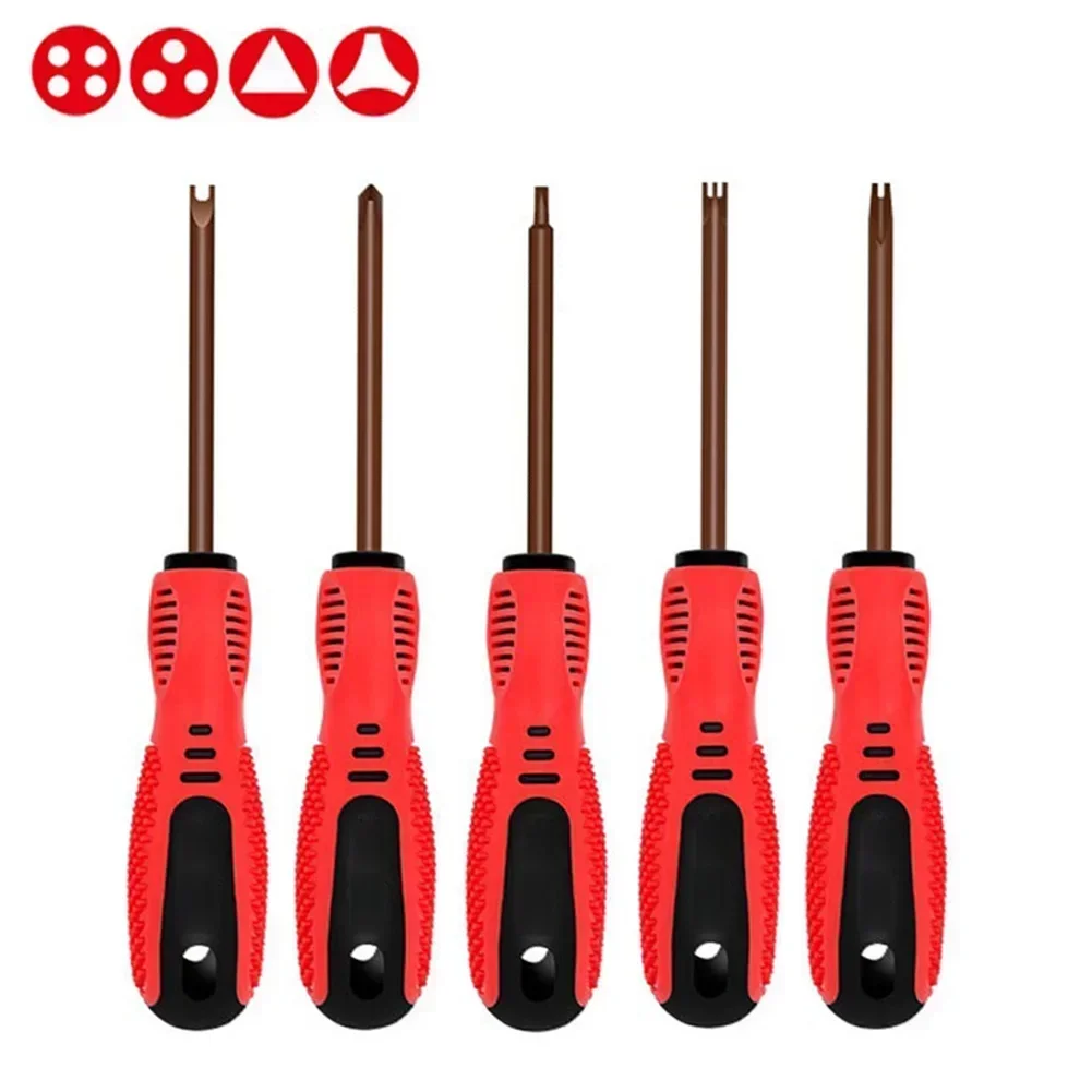 Special Shaped Precision Screwdriver Y U Type Triangle Screwdrivers Repair Hand Tool For Furniture Computer Car Repair