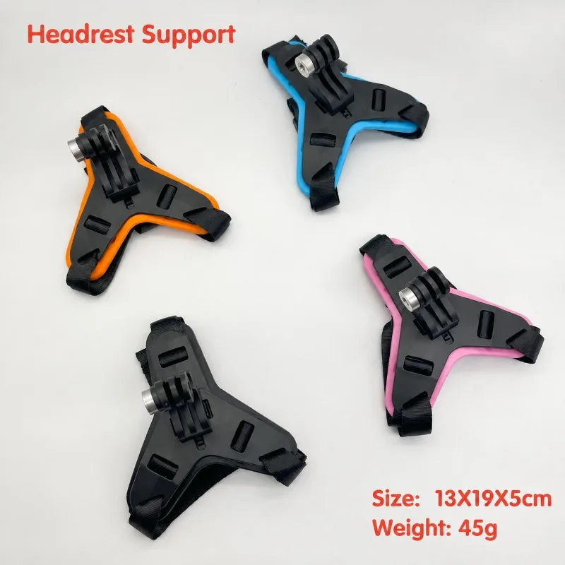 Riding Gear for GoPro Hero13, Motorcycle Helmet Chin Strap Bracket, Off-road Action Camera Holder, Adjustable Helmet Mount