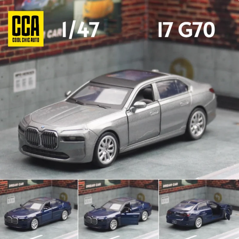 

CCA масштаб 1/47 i7 G70 сплав имитация модели автомобиля статическая коллекция украшенные праздничные подарки игрушки сувенирный подарок