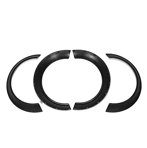 4 ชิ้น 3.5 "/90 มิลลิเมตรรถ Fender Flares กว้างพิเศษล้อ Arch Protector