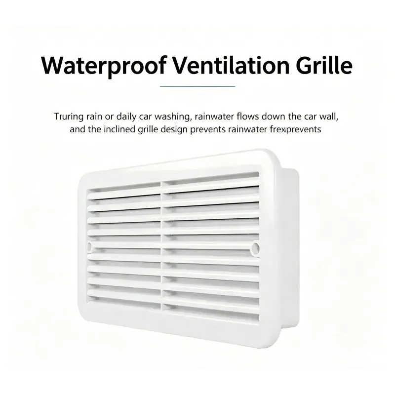 RV Cooling Exhaust Fan Air Outlet Vent For Camper Refrigerator Inverter Heat Dissipation Ventilation Accessoryan