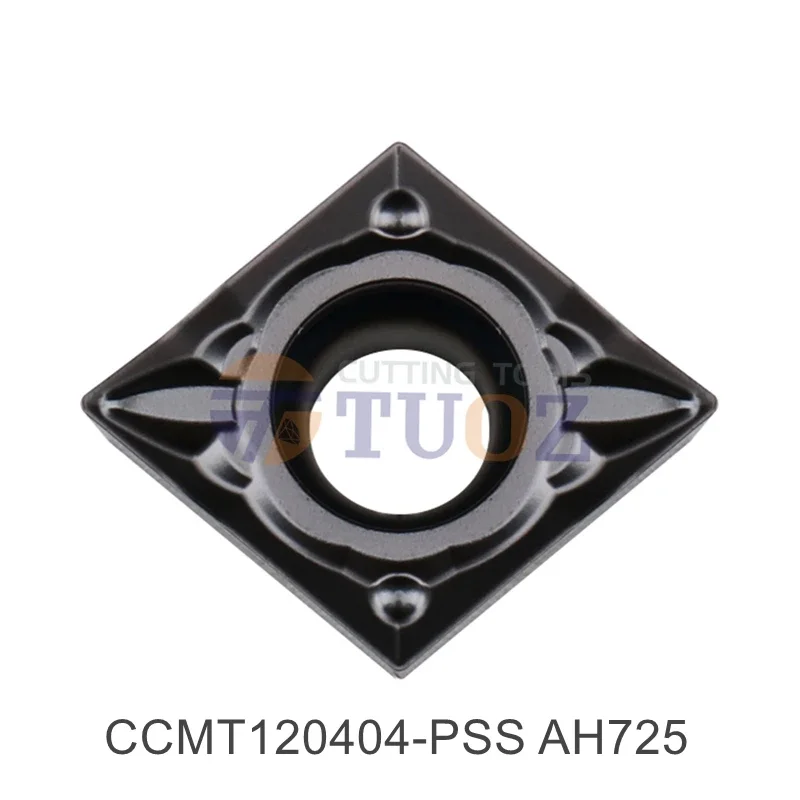 

100% Original CCMT120404-PSS AH725 R0.4 Turning Tools Carbide Insert CCMT 120404 -PSS CCMT1204 CNC Lathe Cutter