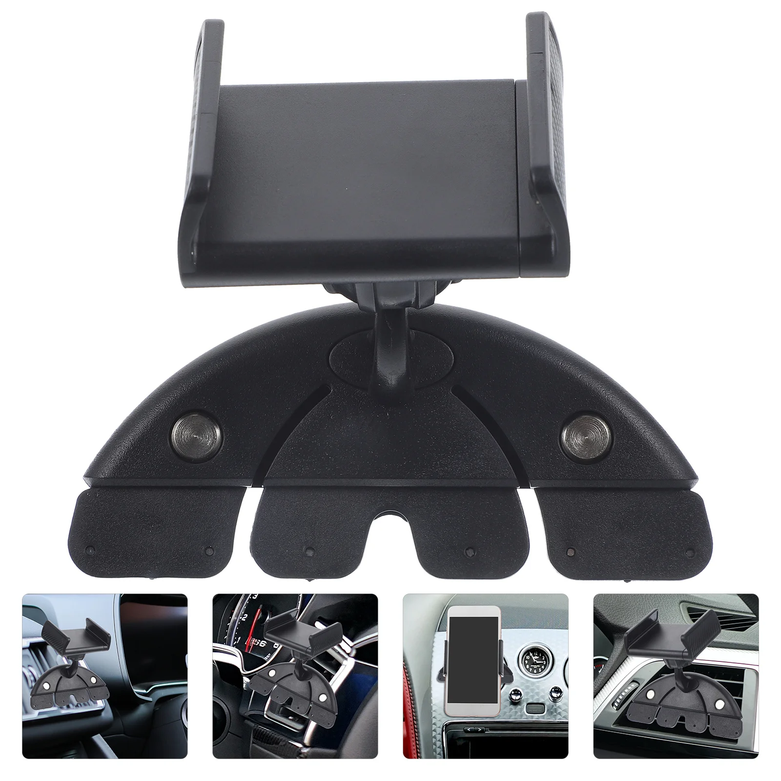 

Car Phone 360 Degree Adjustable CD Slot Mount Fits 55-85mm Smartphones Cd Port Phone Holder Safe Driving Bracket