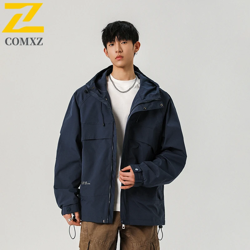 

Climbing Hiking Jackets Man 2025 New Waterproof Windproof Breathable Camping Ski Softshell Jackets Three-protection Outdoor Coat