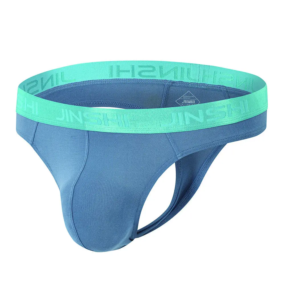 Zonbailon Men's Sexy T-Backs Thongs Underwear Jockstrap G-Strings