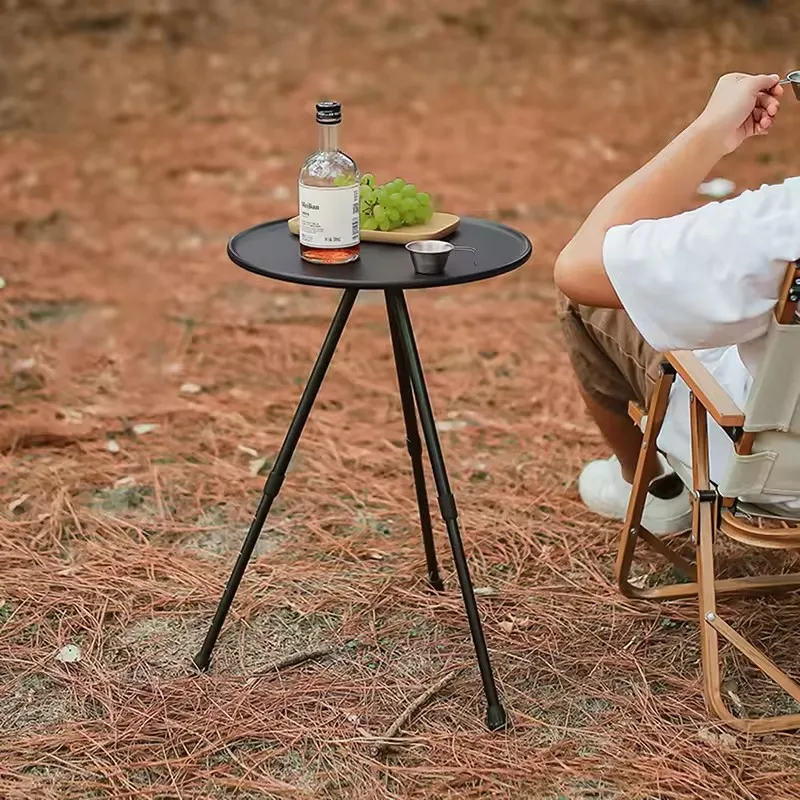 

Outdoor Camping Table Aluminum Alloy Lightweight Portable Picnic Coffee Tea Table Folding Mini Garden Dining Table