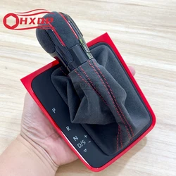 For VW Golf MK7 Golf7 DSG Leather Shift Handball Assembly Black Line Matte Ball Joint Car Interior Interior Modification
