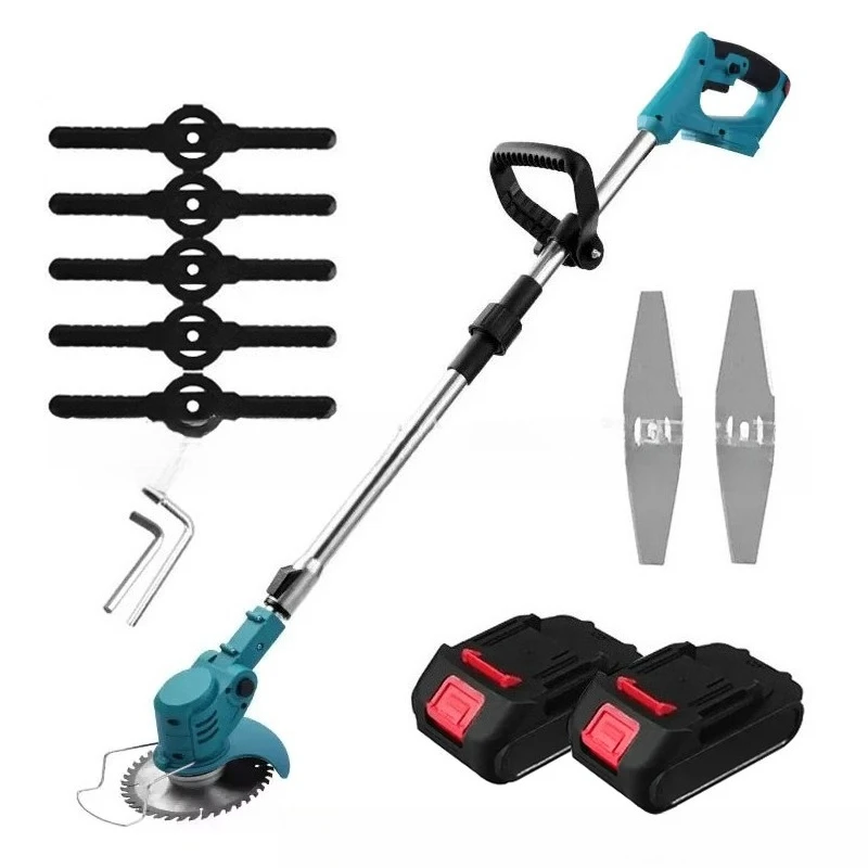 

Cordless Lawn Mower Handheld Electric Grass Trimmer Adjustable Garden Tools for Makita 21V Battery