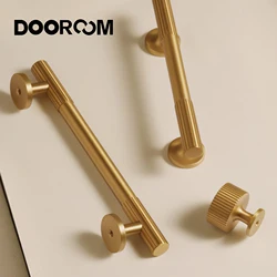 Dooroom Brass Linear Furniture Handles Antique Brass Matt Nickel Silver Cupboard Wardrobe Dresser Shoe Box Drawer Cabinet Pulls