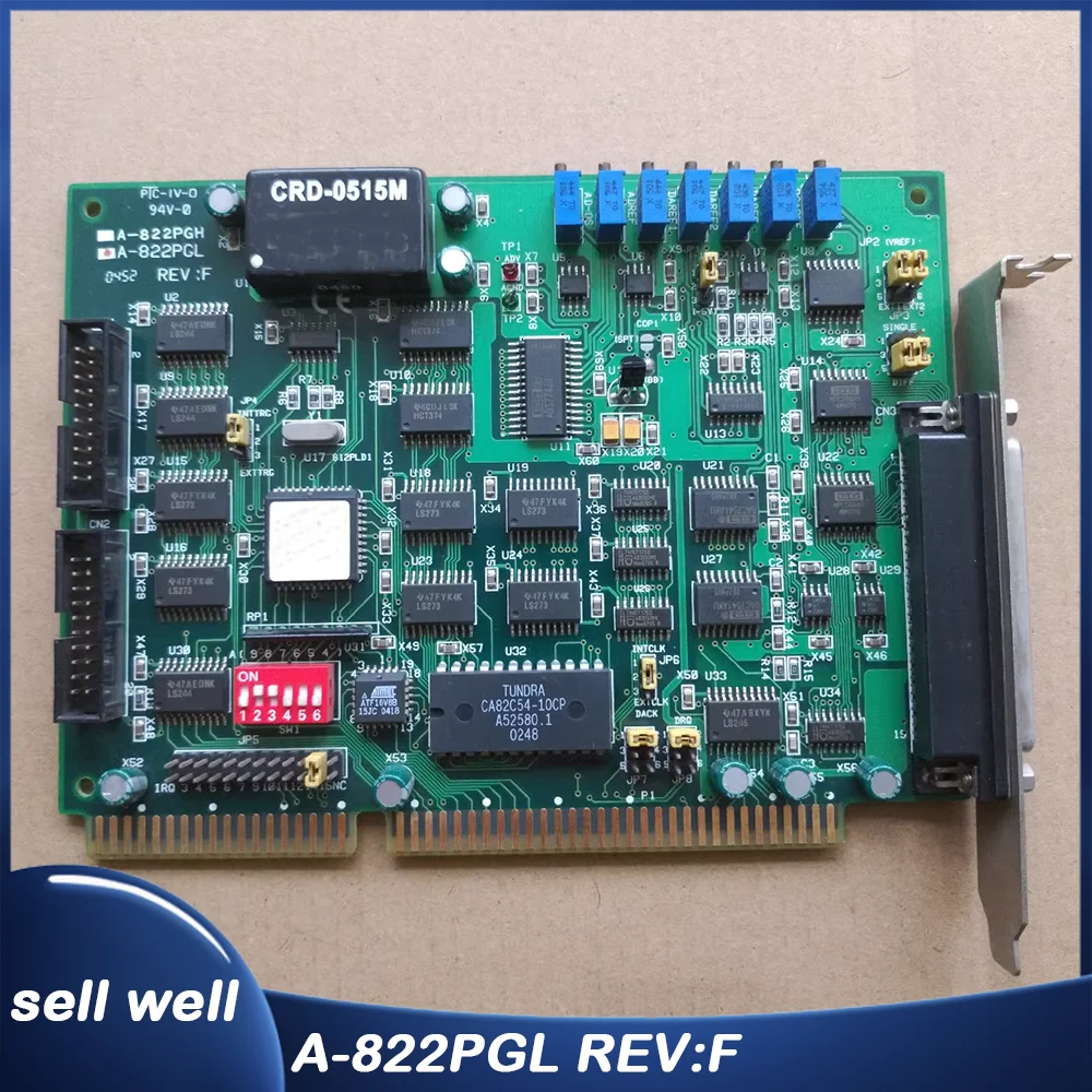 For ICP DAS 16 channel multifunctional data acquisition card A-822PGL REV:F