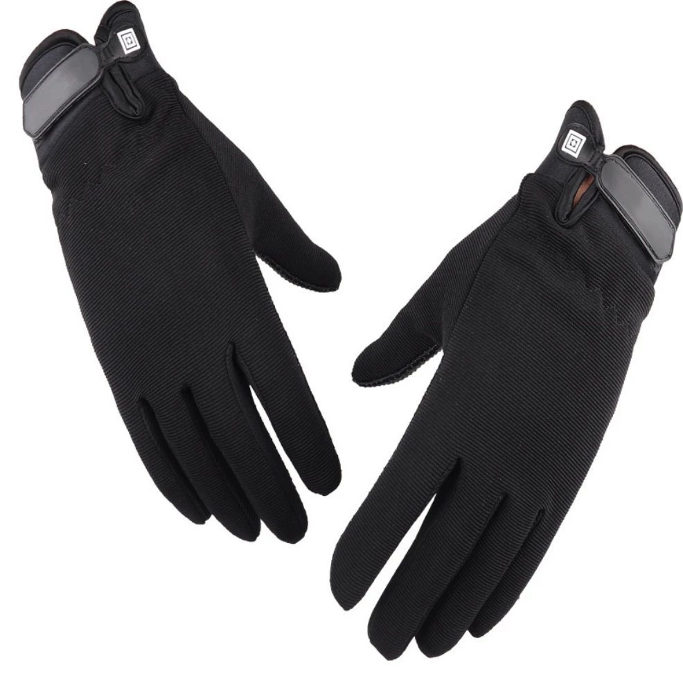 

Spring and Autumn Full Finger Mountaineering and Fitness Gloves Anti slip and Wear resistant Outdoor Cycling Gloves