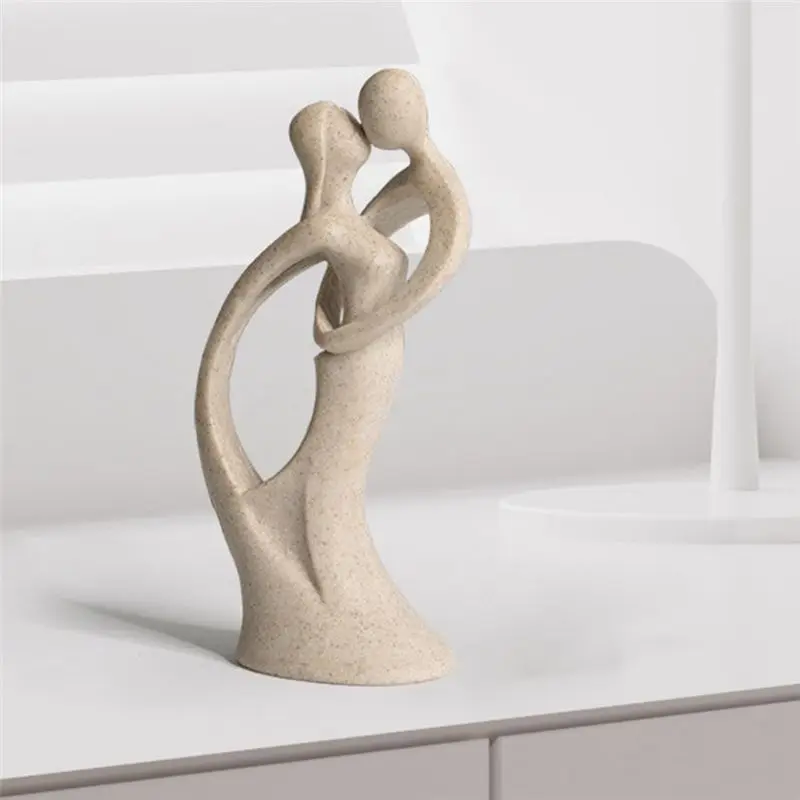 AEE4-Home Decor Aesthetic(Lover Statue)-Elevate Your Home Decor With Sculptures Decor, The Perfect Addition For Bedrooms