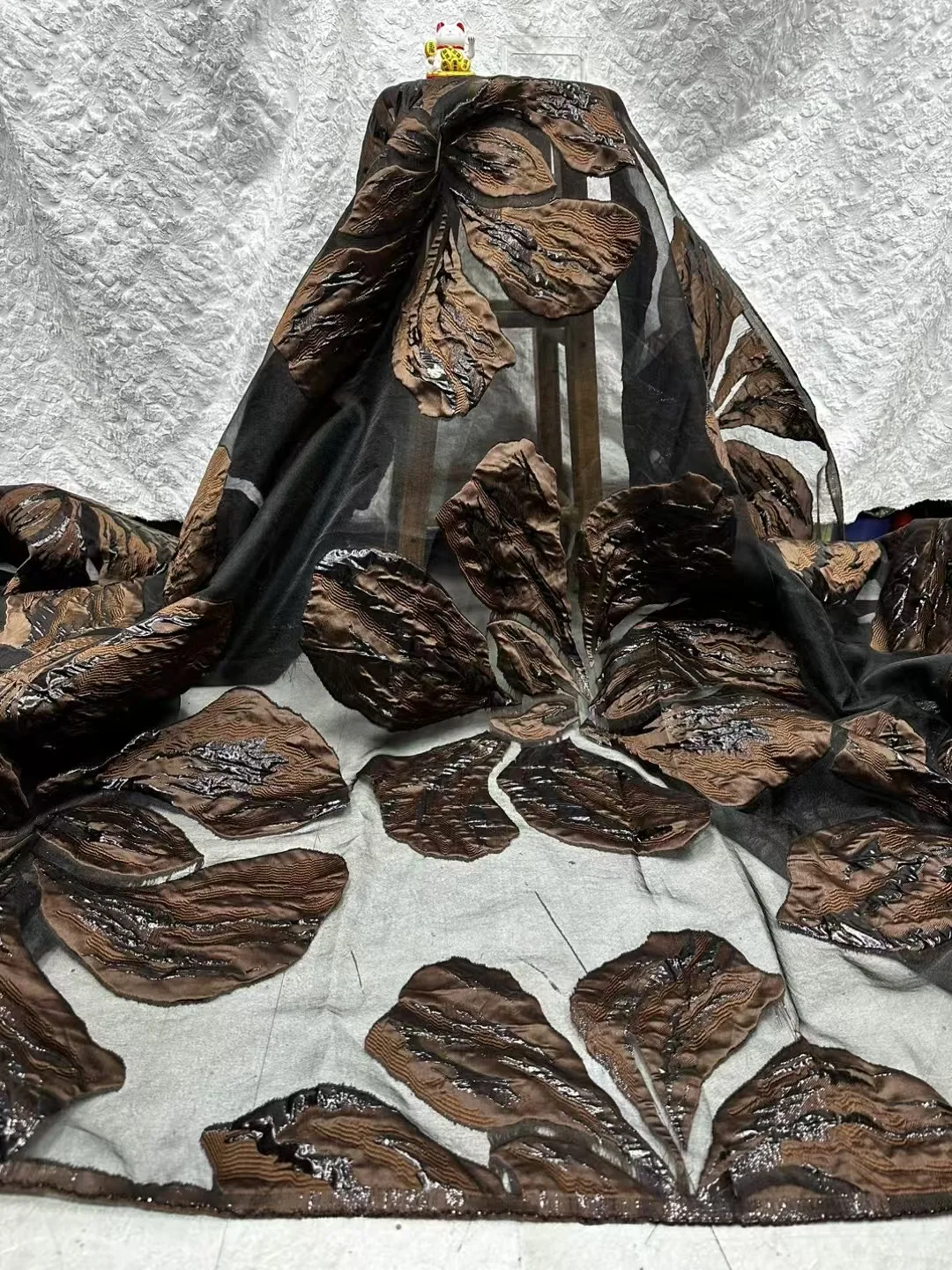 

African Brocade Lace Fabric Jacquard 2025 High Quality Damask Nigerian Lace Fabric Elegant Evening Dress for Women Sewing CW6305