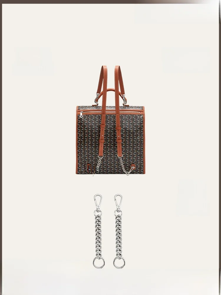 extended-chain-dog-tooth-backpack-strap-modification-long-chain-accessory-for-double-shoulder-bag-goyaa-adult-fashion-zinc-alloy
