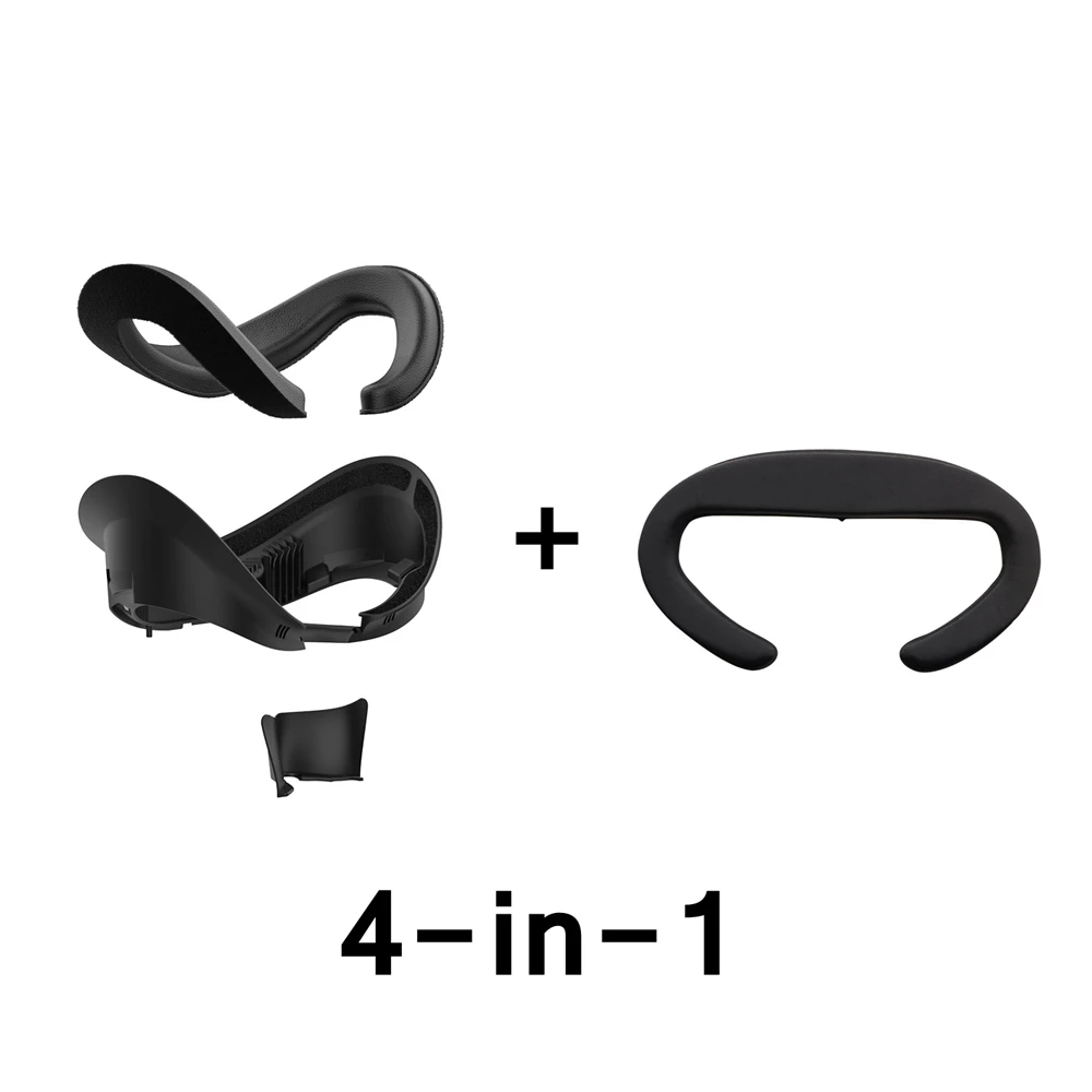 AMVR gezichtsafdekking voor Pico 4, VR-headset, gezichtsinterfacebeugel, vervangend wasbaar sponsleer, voor PICO4 / Pro-accessoires