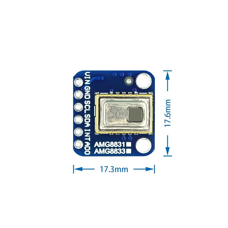 Imagem -02 - Câmera Infravermelha Thermal Imager Matriz Temperatura Módulo Sensor ir 8x8 Amg8833