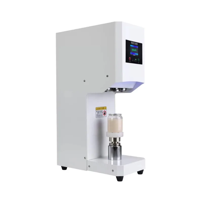 MH электрическая полностью автоматическая высокочастотная вращающаяся машина для запечатывания банок, машина для запечатывания ПЭТ-бутылок для газированного пива, кофе, чая