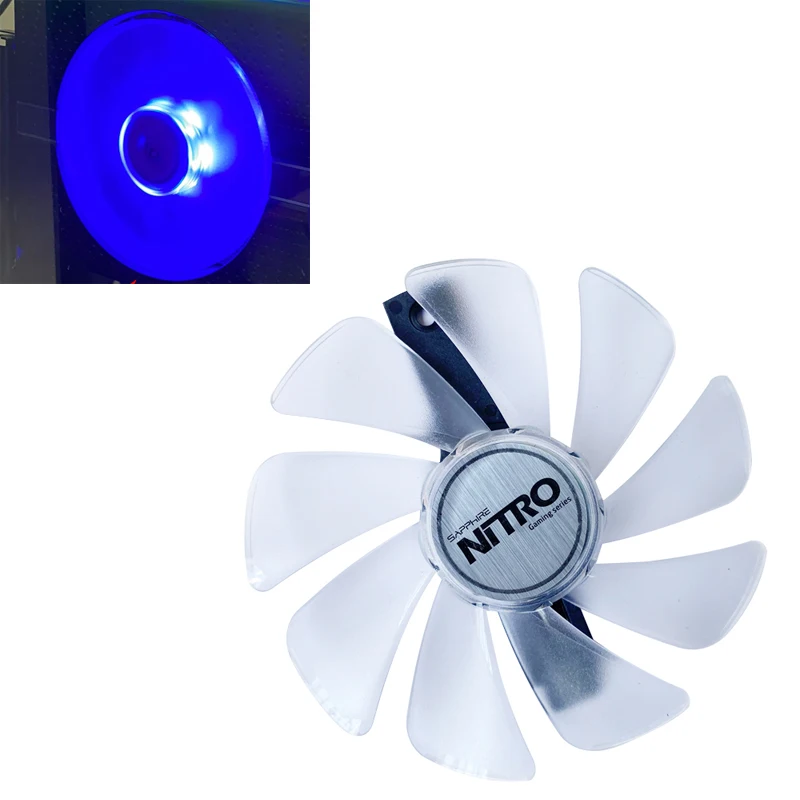 NEW 95MM CF1015H12D FD10015M12D RX470 GPU Cooler Fan For Sapphire RX470 RX590 RX580 RX480 RX570 NITRO SpecialEdition Fan