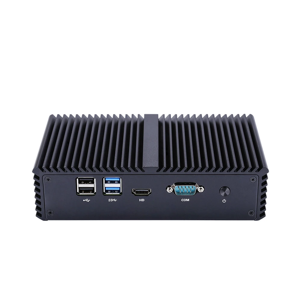 Qotom Mini PC 4 lan Core i3 i5 i7 Opnsense ไฟร์วอลล์ Fanless Mini PC Linux Ubuntu Server คอมพิวเตอร์ Q355G4