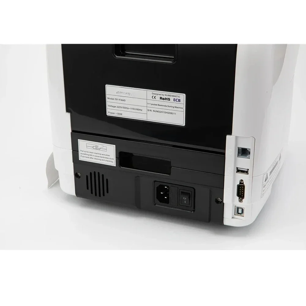 Portable Bill Counter 1+1 Pocket Mix Value Counter Note Counting Machine SH-208C