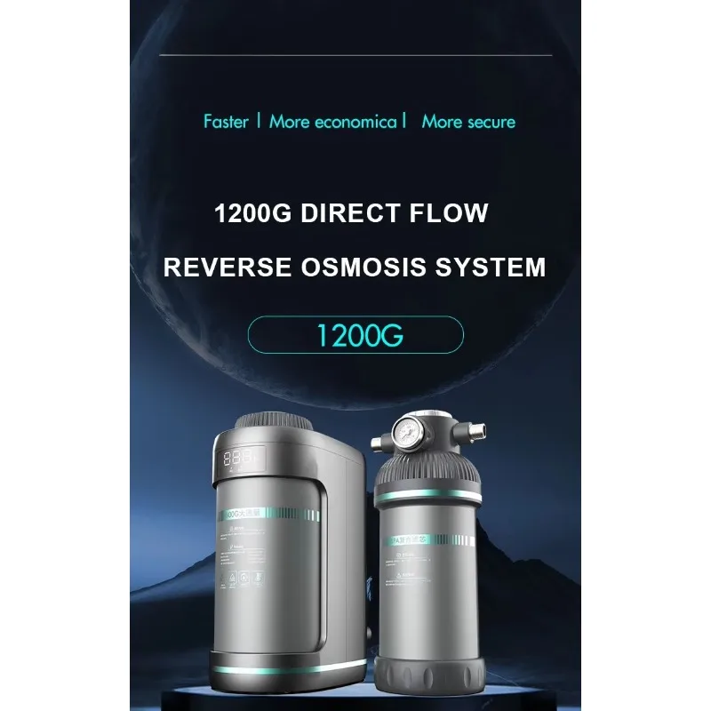 

Wholesale 1200/800/600GPD Customizable Under Sink RO Water Purifier Home Use