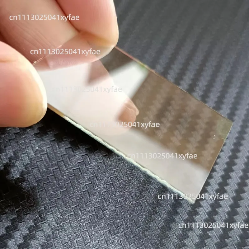 10pcs 50x50x1.2mm Semi-Transparent Semi-Reflective Optical Beamsplitter Glass Plate for Teleprompter