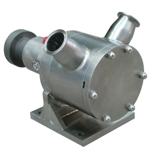 BOAO Sanitary Sine Pump For High Viscosity 50000cp Frozen Food Mayonnaise Cheese Yogurt Sauce Sausage Large Particle Chunk Fluid