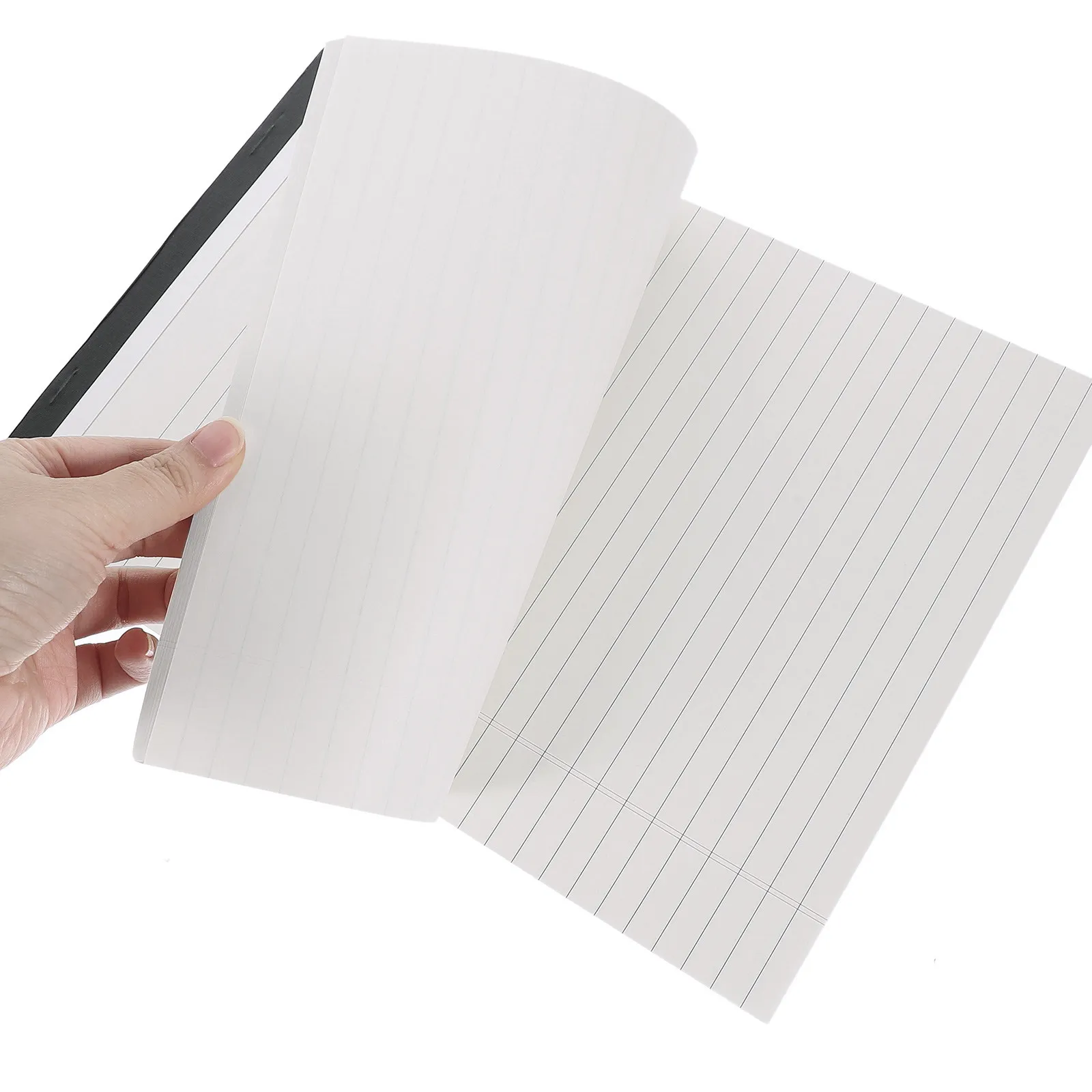 bloc-notes-a4-a-lignes-4-pieces-blocs-notes-portables-blocs-notes-non-dates-pour-l'ecriture-ideal-pour-le-travail-le-bureau-et-l'ecole