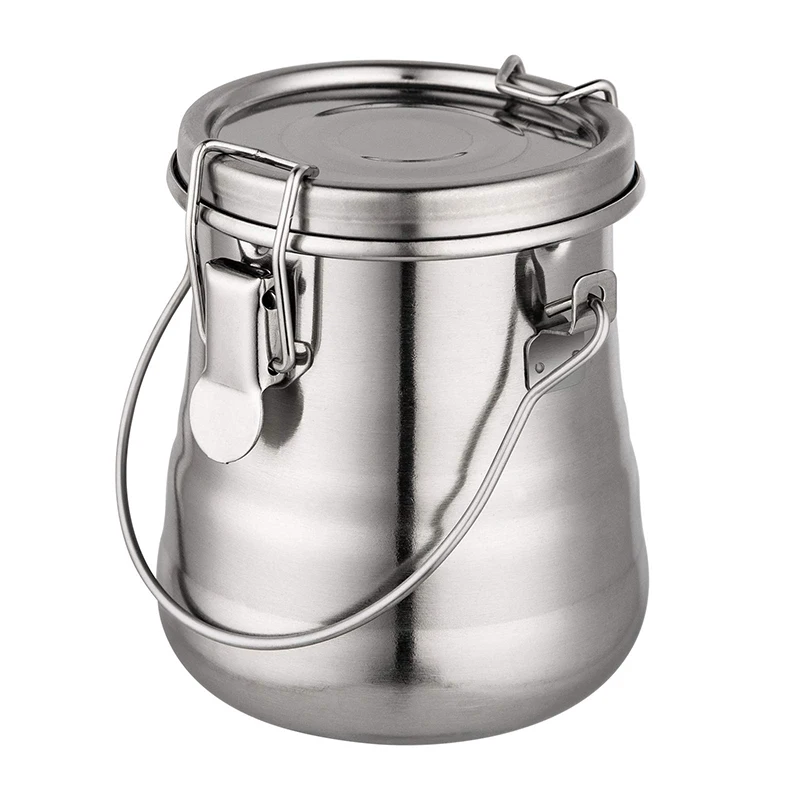 Paint Brush Cleaner and Holder Airtight Stainless Steel Brush Washer Bucket for Painting with Removable Porous Filter Art