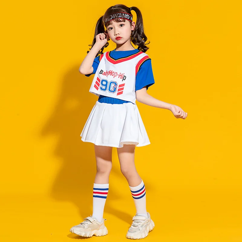 Children's Cheerleading Performance Clothes Boys and Girls' Cheerleading Performance Clothes Kindergarten Student Class Clothes