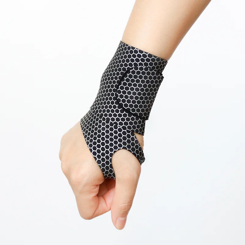Faixa de pulso ultrafina ajustável, alívio da dor por entorses, suporte respirável para exercícios de academia, artrite, tendinite, túnel carpiano