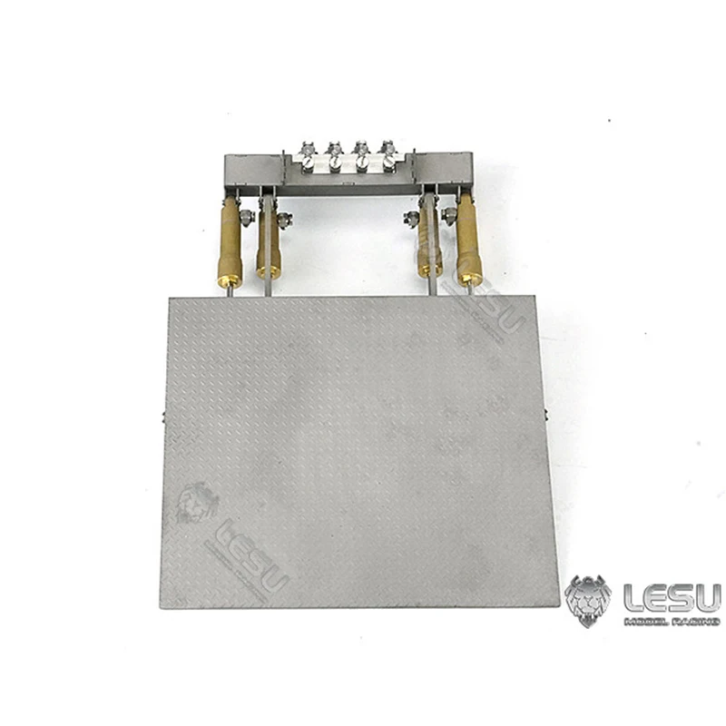 RC 1/14 Metall-Heckplatte für Tamiya Hydraulikbagger, Lader, Muldenkipper für SCANIA MAN VOLVO Anhänger Kipper DIY-Teile – Detail 3