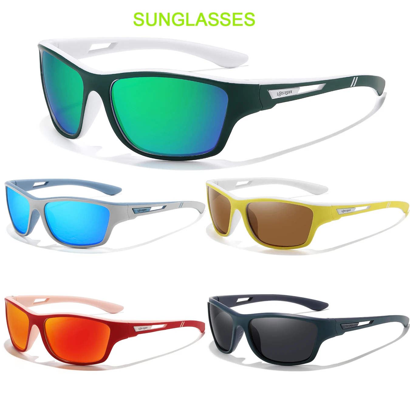 

Модные унисекс поляризационные велосипедные спортивные солнцезащитные очки UV400 с антибликовым покрытием для вождения, пешего туризма, рыбалки, очки для мужчин и женщин